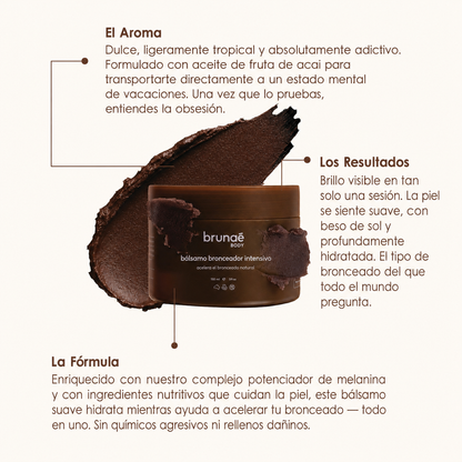 Bálsamo autobronceador intensivo