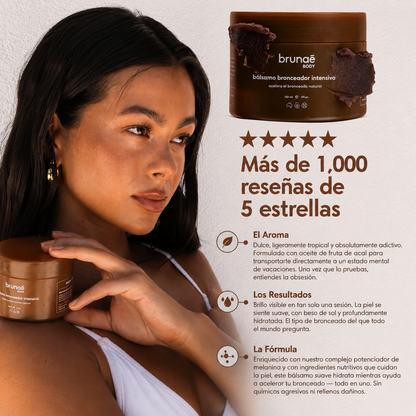 Bálsamo autobronceador intensivo