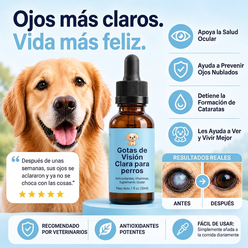 VisioCan™-Ayude a su perro a ver con claridad de nuevo